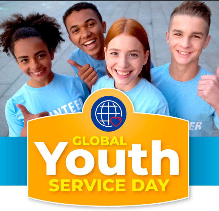 Global Youth Service Day - April 28-30 or Through The Whole Month
