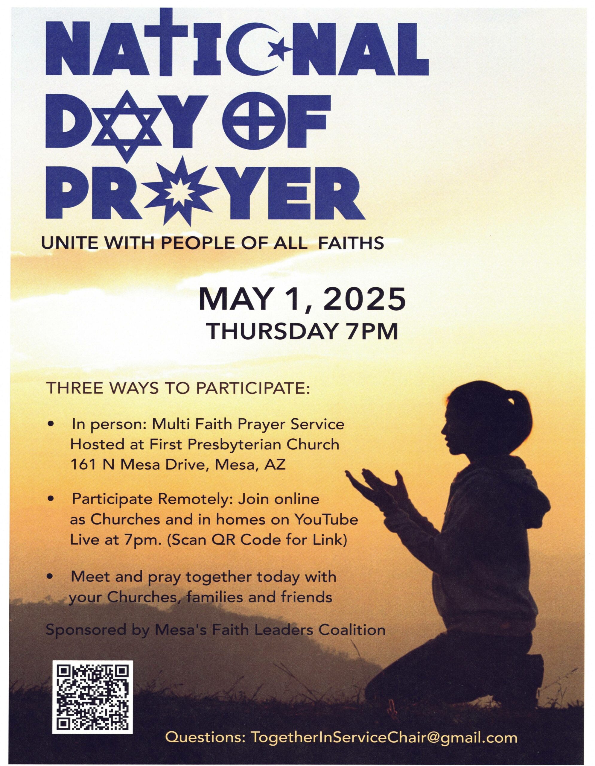 National Day of Prayer May 1st