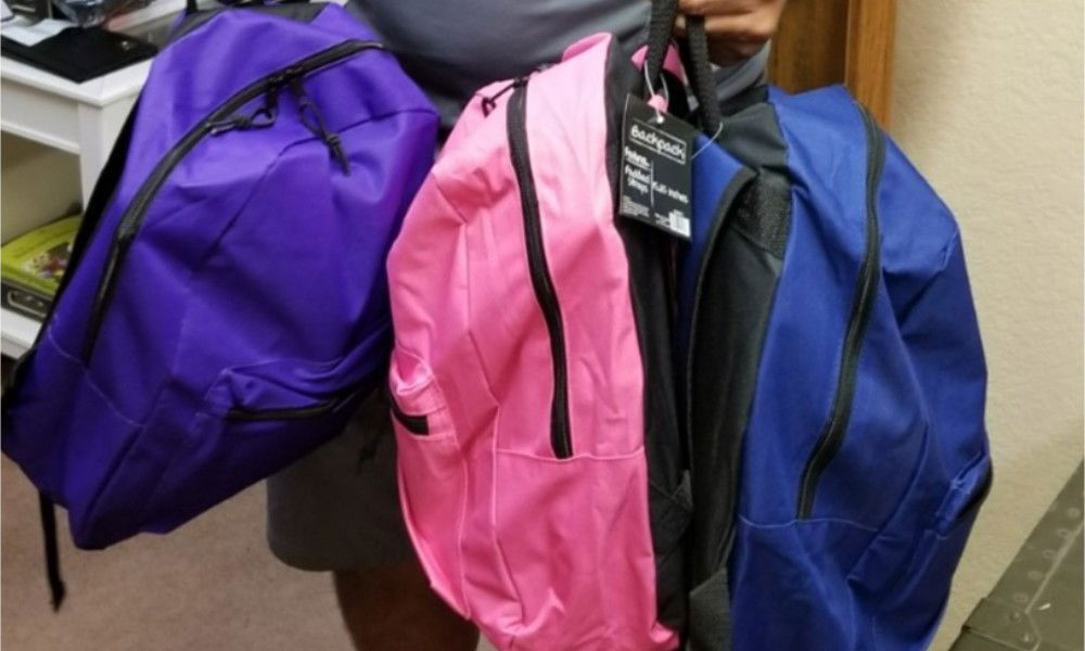 Backpacks for Military Kids www.JustServe.org