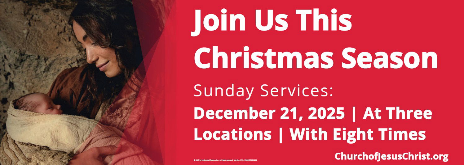Celebrate Christmas Sunday, December 21, 2025