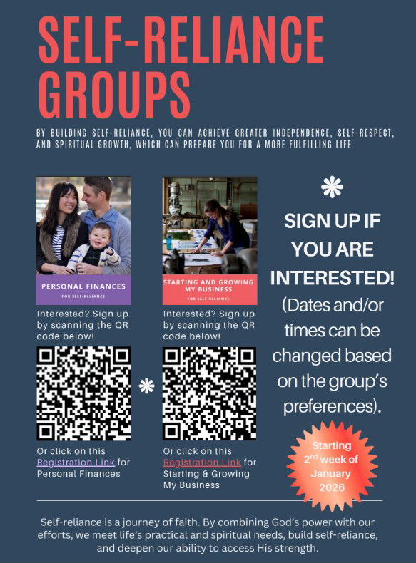 FREE PERSONAL DEVELOPMENT AND INDEPENDENCE WORKSHOPS