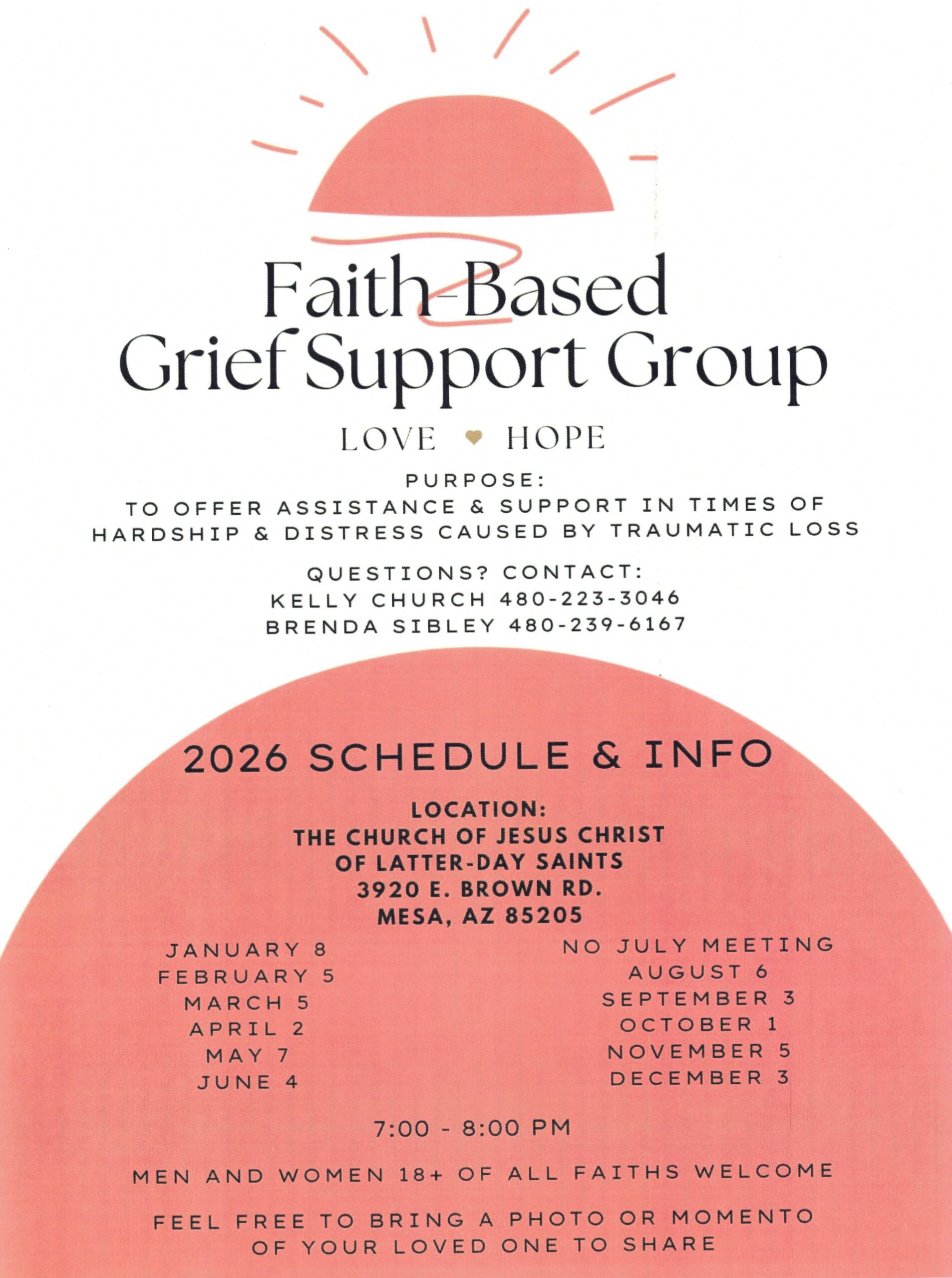Faith-Based Grief Support