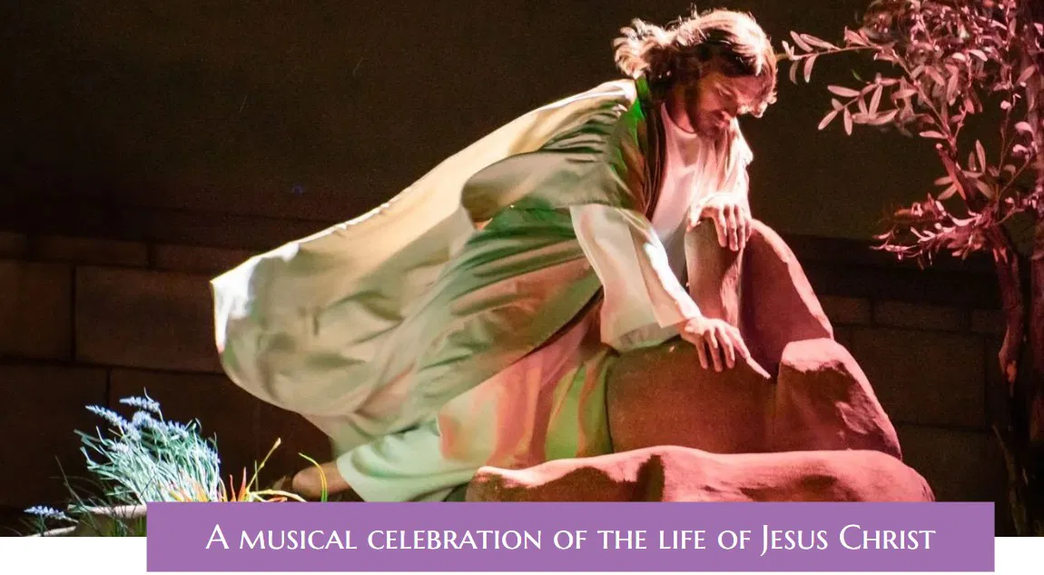Mesa Easter Pageant March 25 - April 4 (except Sunday & Monday)